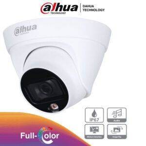 Camara Dahua Domo de 2 MP Full Color con Audio