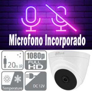 Camara Dahua Domo 2 MP con Audio