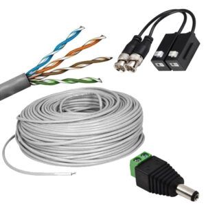 Cable UTP de 20 Mts para Interiores AC/BNC